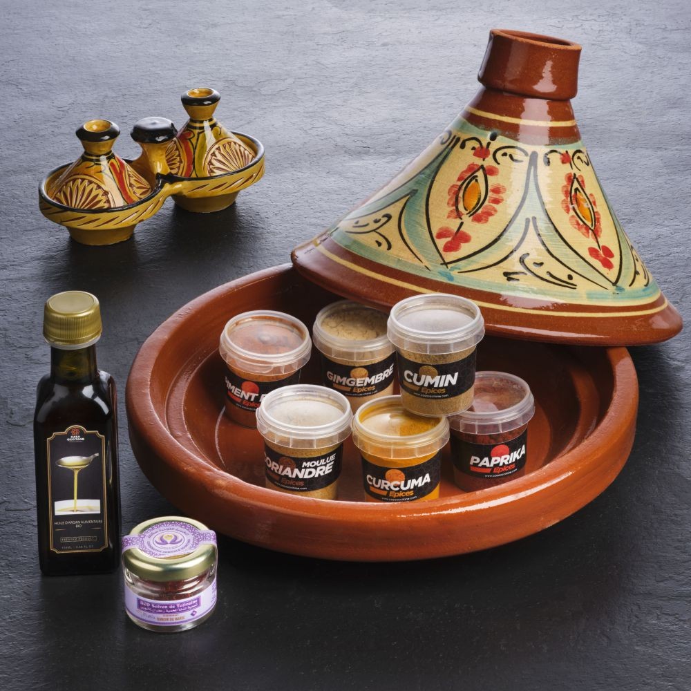Coffret tajine 2 personnes